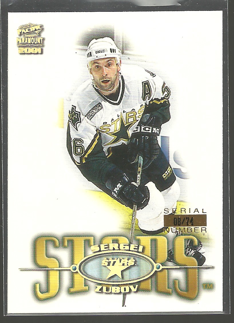 (image for) 2000-01 Paramount Holo-Gold #82 Sergei Zubov 8/74